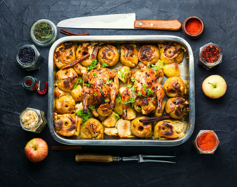 Nigel's Pheasant Apple and Cider Casserole