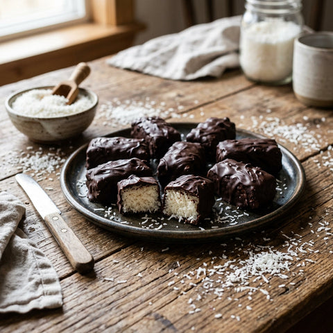 Recipe: Chocolate Covered coconut Bars