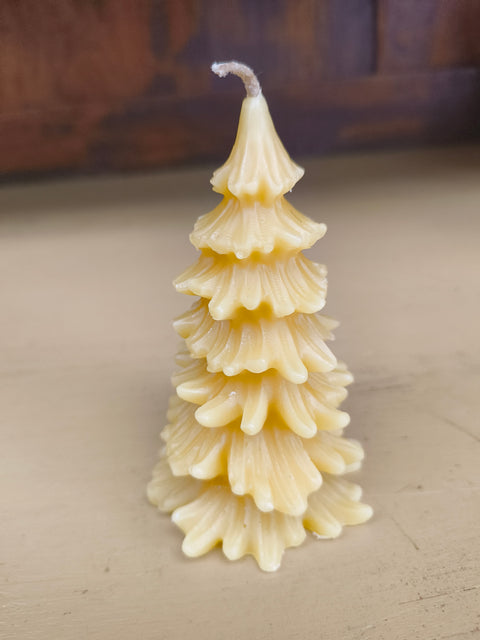 Beeswax Candle - Christmas Tree Selection