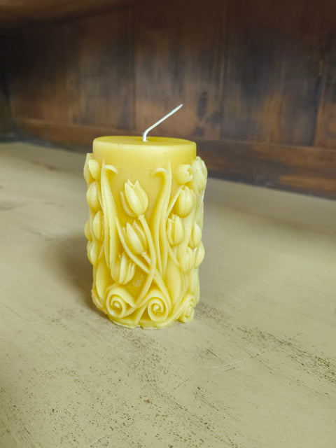 Beeswax Candle Selection - By Alex