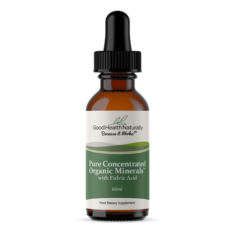Pure Concentrated Organic Minerals with Fulvic Acid Liquid