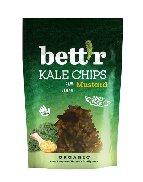 Kale Chips with Mustard & Onion