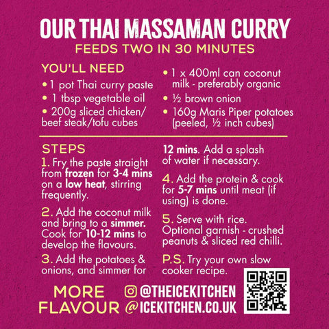 Thai Massaman Paste - Frozen