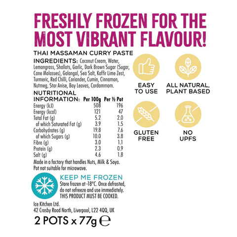 Thai Massaman Paste - Frozen