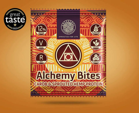 Carob & Sprouted Hemp Bites