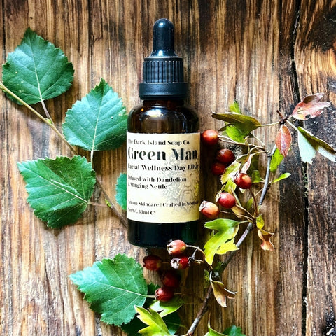 Green Man, Facial Wellness Day Elixir - The Dark Island Soap Co