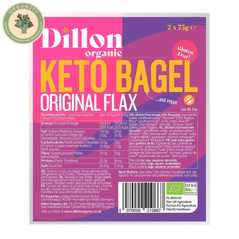 Bread - Keto Bagel With Flax