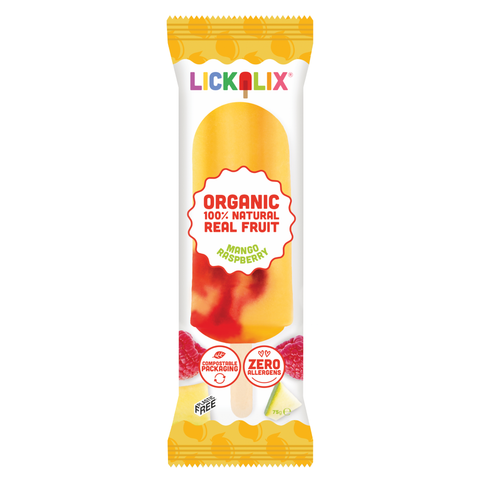Ice Lolly - Mango & Raspberry