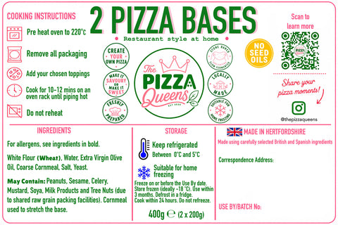 Pizza Bases (2 Pack)