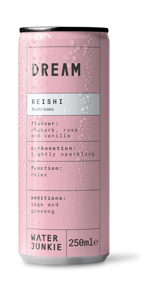 Beverage - Reshi Mushroom with Rhubarb Rose & Vanilla