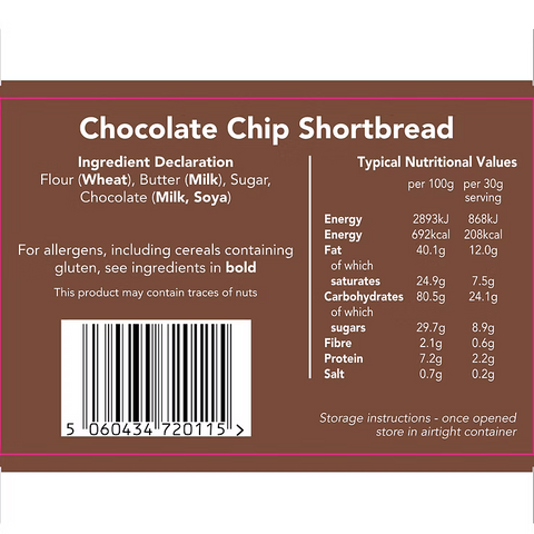 Biscuits - All Butter Choc Chip Melts
