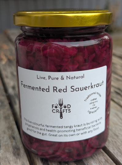 Sauerkraut - Red Cabbage - By Vivian