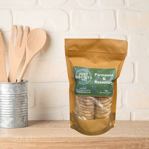 Savoury Biscuits - Parmesan & Rosemary