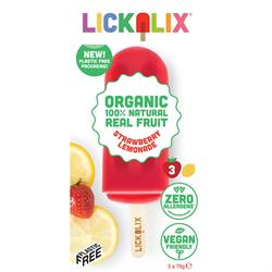 Ice Lolly - Strawberry & Lemonade