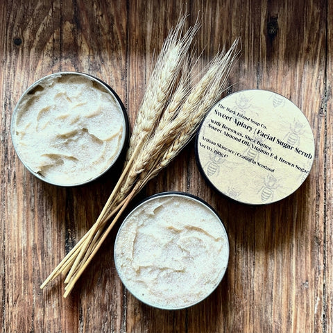 Sweet Apiary  Facial Sugar Scrub - The Dark Island Soap Co